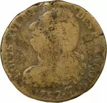 France Louis XVI, Constitution - 2 Sols au Faisceau - 1792 T. Saumur