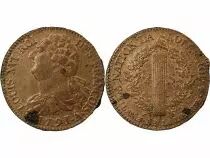 France Louis XVI, Constitution - 2 Sols Au Faisceau 1791 A Paris