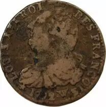 France Louis XVI, Constitution - 2 Sols Roi Des François 1792 W° Arras