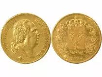 France Louis XVIII - 40 Francs Or - 1824 A Paris