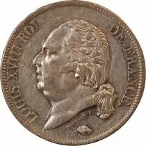 France Louis XVIII - 5 Francs Argent 1817 A Paris