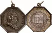 France Louis XVIII - Avocats au Conseil du Roi - ND - Silver