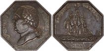 France Louis XVIII - Courtiers de Commerce - ND - Silver