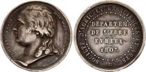France Louis XVIII - Département de l\'Eure - Evreux - 1807 - Silver