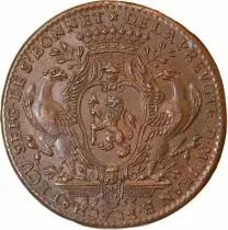 France Lyon, Consulat De Lyon, Jean Baptiste Flachat - Jeton Bronze 1753