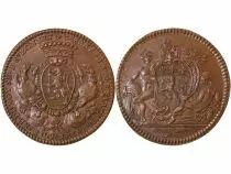 France Lyon, Consulat De Lyon, Jean Baptiste Flachat - Jeton Cuivre 1763