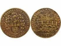 France Lyon, Consulat De Lyon, Jean Francois Philibert - Jeton Bronze 1672 R1