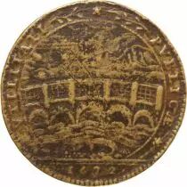 France Lyon, Consulat De Lyon, Jean Francois Philibert - Jeton Bronze 1672 R1