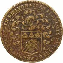 France Lyon, Consulat De Lyon, Jean Francois Philibert - Jeton Bronze 1672 R1
