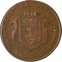 France Maire D\'Angers, Charles Poisson - Jeton Cuivre 1677