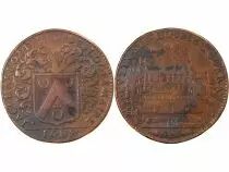 France Maire DAngers, Jacques Charlot  Jeton Cuivre 1685