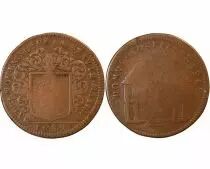 France Maire DAngers, Mathieu Renou  Jeton Cuivre 1689