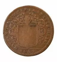 France Maire DAngers, Mathieu Renou  Jeton Cuivre 1689