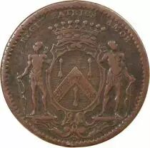 France Maire De Dijon, Jean-Pierre Burteur - Jeton Cuivre 1733