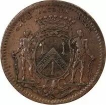 France Maire De Dijon, Jean-Pierre Burteur - Jeton Cuivre 1733