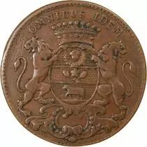 France Maire De Dijon, Nicolas-Claude Rousselot  Jeton Cuivre 1766