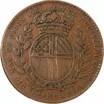 France Maire De Dijon, Nicolas-Claude Rousselot  Jeton Cuivre 1766