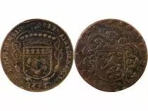 France Maire de Nantes - Claude Bidé, Sieur De Ranzay - Jeton Cuivre 1653