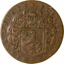 France Maire De Nantes - Claude Bide, Sieur De Ranzay Jeton Cuivre 1653