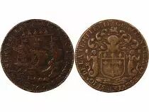 France Maire de Nantes - Gratien Libault, Sieur De La Templerie  Jeton Cuivre 1671