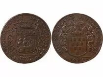 France Maire de Nantes - Guillaume De Lisle De La Nicollière - Jeton Cuivre 1687