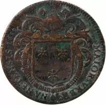 France Maire de Nantes - Jacques Huteau, Sieur Des Burons - Jeton Cuivre 1659