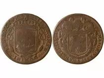 France Maire De Nantes - Jacques Huteau Jeton Cuivre 1659