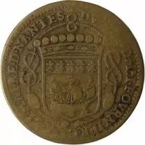 France Maire De Nantes - Jean Fournier, Sieur De La Pinsonniere Jeton Cuivre 1655