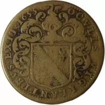 France Maire De Nantes - Jean Fournier, Sieur De La Pinsonniere Jeton Cuivre 1655