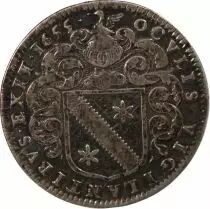 France Maire de Nantes - Jean Fournier, Sieur De La Pisonniere - Jeton Argent 1655