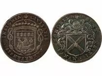 France Maire de Nantes - Jean Poullain, Sieur De La Vincendiere - Jeton Argent 1661
