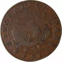 France Maire De Nantes - Jean Regnier, Sieur De La Souchais Jeton Cuivre 1674