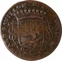 France Maire De Nantes - Louis Mesnard, Sieur Du Pavillon Jeton Cuivre 1682