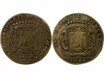 France Maire de Nantes - Paul Cassard, Sieur De Broussay  - Jeton Laiton 1689