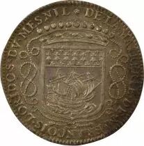 France Maire de Nantes, François Lorido - Jeton Argent - 1667