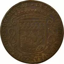 France Maire de Nantes, François Lorido - Jeton Cuivre - 1667