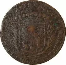 France Maire De Nantes, Gratien Libault, Sieur De La Templerie  Jeton Cuivre 1671 F.8882