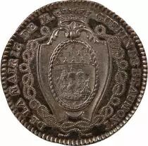 France Maire De Nantes, Guerin De Beaumont � Jeton Argent 1787