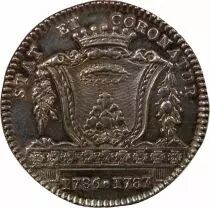 France Maire De Nantes, Guerin De Beaumont � Jeton Argent 1787