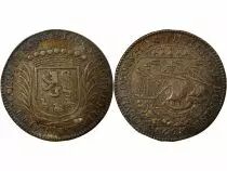 France Maire de Nantes, Jacques Charette - Jeton Argent - 1668