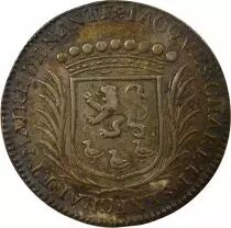 France Maire de Nantes, Jacques Charette - Jeton Argent - 1668