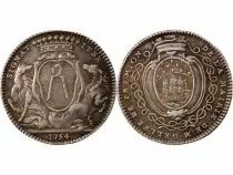 France Maire de Nantes, Jean-Baptiste Gellée De Premion  Jeton Argent 1754