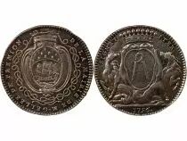 France Maire De Nantes, Jean-Baptiste Gellée De Premion  Jeton Argent 1756