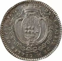 France Maire de Nantes, Jean-Baptiste Gellée De Premion  Jeton Argent 1776
