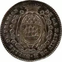 France Maire De Nantes, Jean-Baptiste Gellée De Premion  Jeton Argent 1781