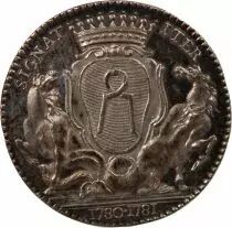 France Maire De Nantes, Jean-Baptiste Gellée De Premion  Jeton Argent 1781