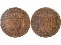 France Maire De Nantes, Louis Macé  Jeton Cuivre 1663
