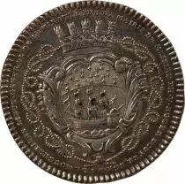 France Maire De Nantes, Philippe Vincent Roger, Seigneur De La Mouchetiere  Jeton Argent 1771
