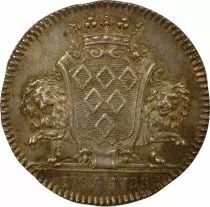 France Maire de Nantes, Pierre Richard - Jeton Argent - 1787 / 1788