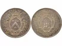 France Maire de Nantes, René Darquistade - Jeton Argent - 1743